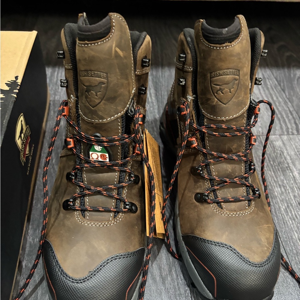 Men’s red wing steel toe boots . Size 11 1/2 brand new - Picture 2 of 11